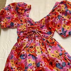 Buddy Love Pink Floral Dress